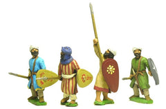 ABR1a Arab: Spearmen, assorted poses, kite shields