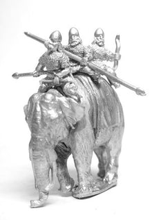 AEA21 Ghaznavid: Elephant with driver, archer & pikeman