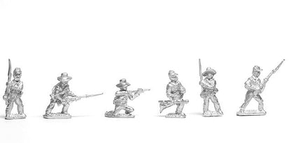 BG29 Union or Confederate: Infantry in patched & worn mixed dress