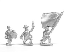 BG31 Union: Command: Officer, Standard Bearer and Drummer, advancing