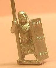BS6 Sumerian: Spearman, spear upright/shield