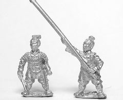 CHN21 Chin Chinese: Command: Foot Officers and Standard Bearers