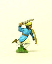 CRU11 Arab swordsmen with kite shield, assorted pose