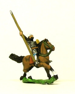CRU2 Arab cavalry in chainmail & turban with spear & kite shield