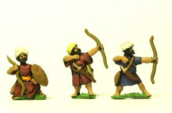 CRU4 Arab archers with shields, assorted poses