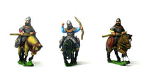 CRU52 Ilkhanid Mongol Armoured Horse Archers, assorted.