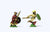 CRU7 Arab spearmen/javelinmen with round shields, assorted poses