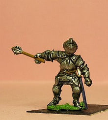 M45 Dismounted Knight c.1450 in Plate Armour & Great Bascinet