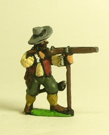 MER101 Spanish & English 1559-1605AD: Musketeer in Hat, firing