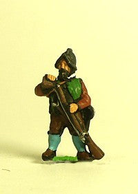 MER103 Spanish & English 1559-1605AD: Musketeer in Morion, loading