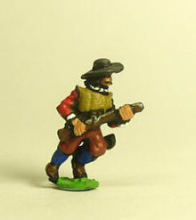 MER106 Spanish & English 1559-1605AD: Musketeer in Hat, advancing