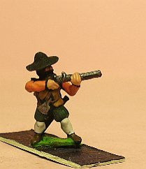 MER72 Renaissance 1520-1580AD: Arquebusier in Hats, firing