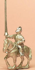 MER81a Renaissance 1520-1580AD: Mounted Men at Arms in Closed Helmets with Lance & 2 Pistols