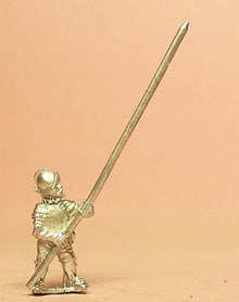 MER92 Spanish & English 1559-1605AD: Heavy Pikemen in Morion with Pike at 45 degrees