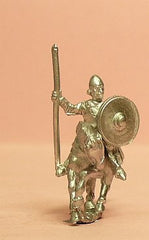 MID79a Light Cavalry with assorted helms & round shields