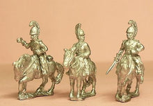 PPN10 Prussian 1814-15: Command: Cuirassier Officer, Standard Bearer & Trumpeter