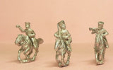 PPN14 Prussian 1814-15: Dragoon Officer, std. bearer, trumpeter
