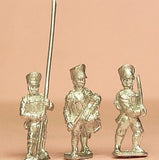 PPN3 Prussian 1814-15: Command: Musketeers or Grenadier Officers, Standard Bearers & Drummers