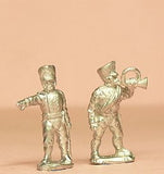 PPN5 Prussian 1814-15: Command: Fusiliers or Jager, 4 Officers & 2 Buglers