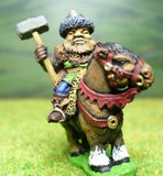 Q17a Dwarf: Mounted Dwarf with Hammer