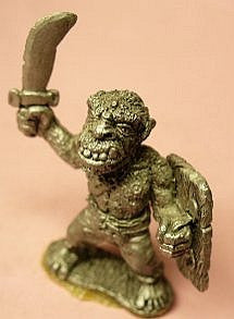 Q43 Orc: with Cutlass and Wooden Shield