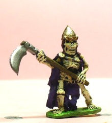 Q60Skeleton: in Helmet with Scythe