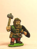 Q8 Dwarf: Fighter with stone hammer and shield
