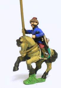 RNC2 16-17th Century Cossacks: Mounted Lancer with Bow & Shield