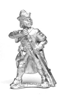 RPO3b Polish: Arquebusier loading, in Fur Cap