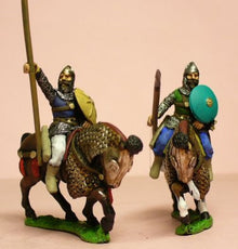 SAP3 Sassanid Persian: Clibanarii in mail & leather tunic, assorted heads