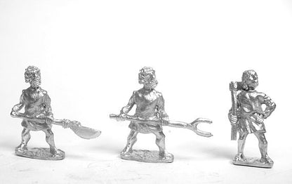 SXA7 Saxon: Levy with javelins & improvised weapons