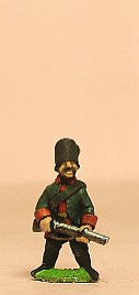 SYA11 Seven Years War Austrian: Chasseur/Jager advancing