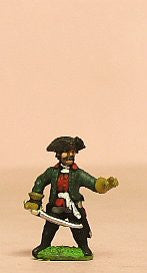 SYA12 Seven Years War Austrian: Command: Chasseur/Jager Officers