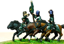 SYP20A Seven Years War Prussian: Command: Hussar Officer, Standard Bearer & Trumpeter in Fur Cap