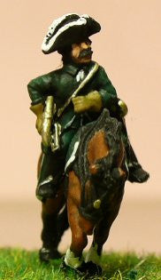 SYP31 Seven Years War Prussian: Command: 2 Hussar Officers & Trumpeter