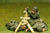 GER10 German 1940-1944: Pair of 8cm mortars and crew, 1 loading, 1 firing