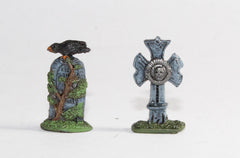 DD44a Accessories: Six gravestones