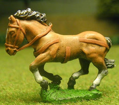 H1a Horses: Unarmoured: Medium / Heavy galloping, with legs bunched, head variants