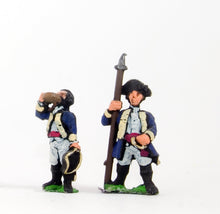 INA10 AWI American: Foot Officers, mixed dress