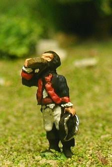 INA10 AWI American: Foot Officers, mixed dress