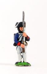 INA2 AWI American: Infantryman at ready with Musket upright