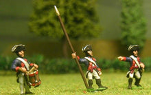 INA4 AWI American: Command: Officer, Standard Bearer & Drummer