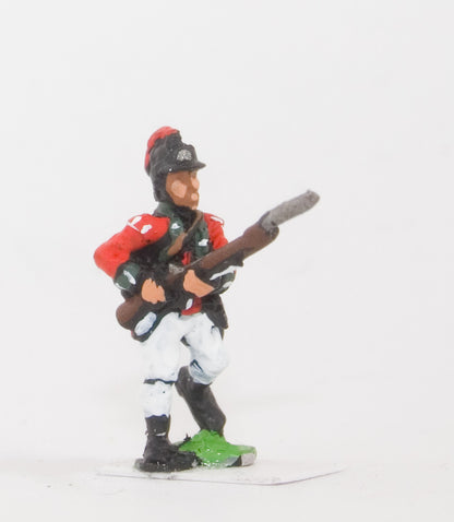 INB11 AWI British: Light Infantry advancing with Musket forward