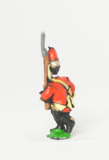 SYBR3a Seven Years War British: Grenadier Advancing, Musket upright, variants