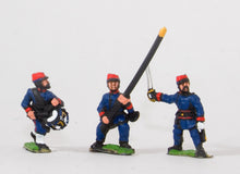 KO27 French: Garde Nationale or Garde Mobile: Command: Officers, Standard Bearer and Drummer