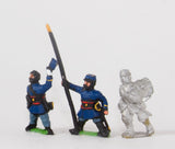 KO34c French: Chasseurs a Pied: Command: Officers, Standard Bearers and Drummers