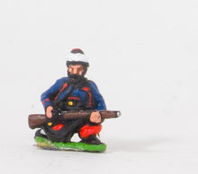 KO39 French: Zouaves: Kneeling loading in Fez with Turban wraparound