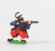 KO42 French: Zouaves: Leaning firing in Fez with Turban wraparound