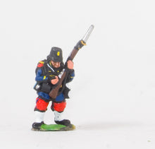 KO61 French: Guard Voltigeurs: Loading in Shako