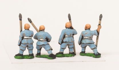 KRA14 Late 16th C. Korean: Monks with Spears